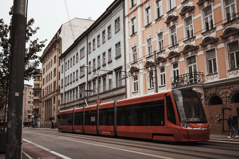 Tramvaj č. 4 v Plzni